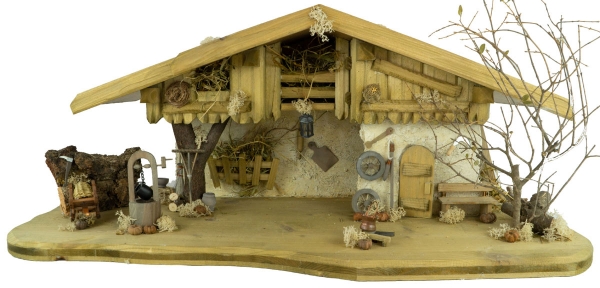 Detaillierte Weihnachtskrippe Thun